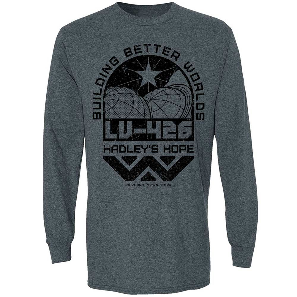 Long Sleeve T-Shirt - NHFJKE58 - Dark Heather - 15