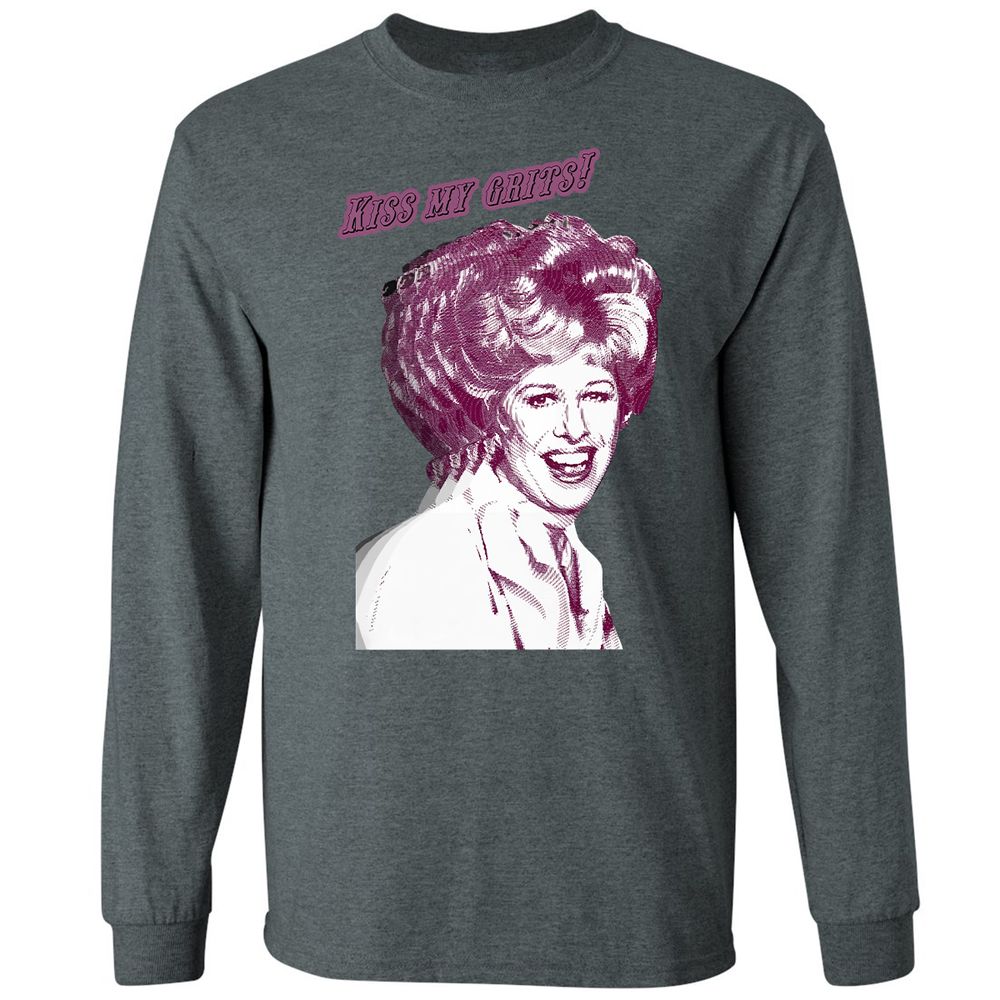 Long Sleeve T-Shirt - 84K5HDWF - Dark Heather - 15