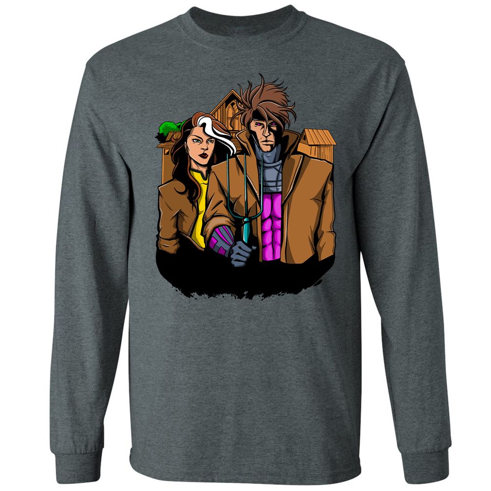 Long Sleeve T-Shirt - 3YA72TVP - Dark Heather - 15