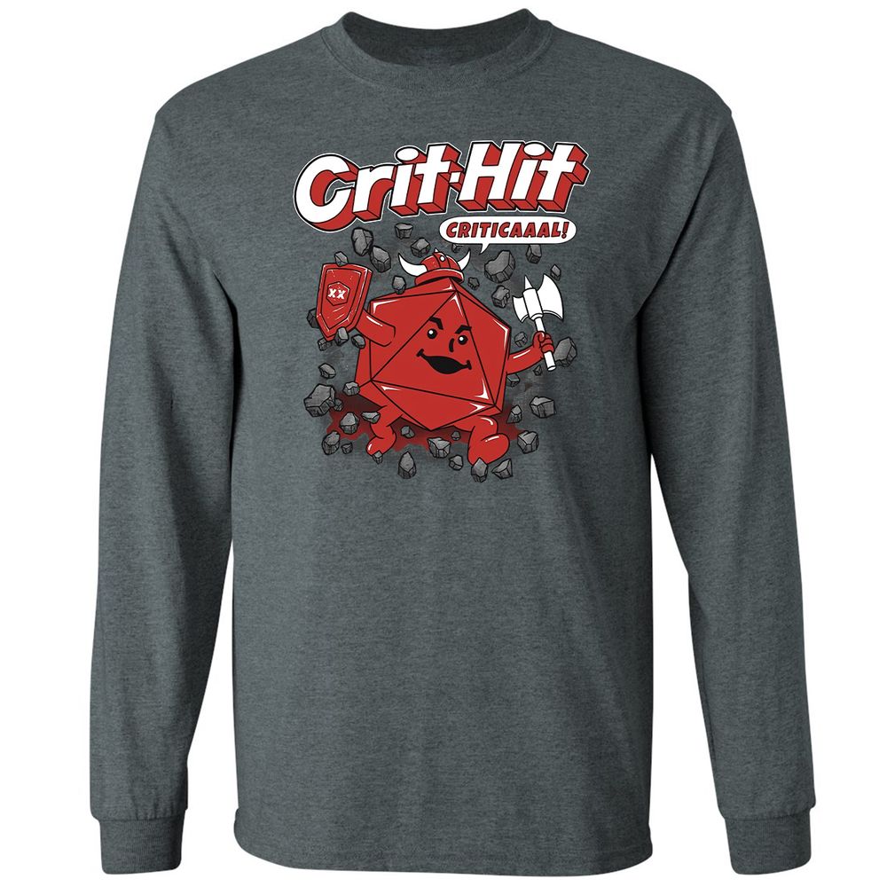 Long Sleeve T-Shirt - B5F6HTBN - Dark Heather - 15