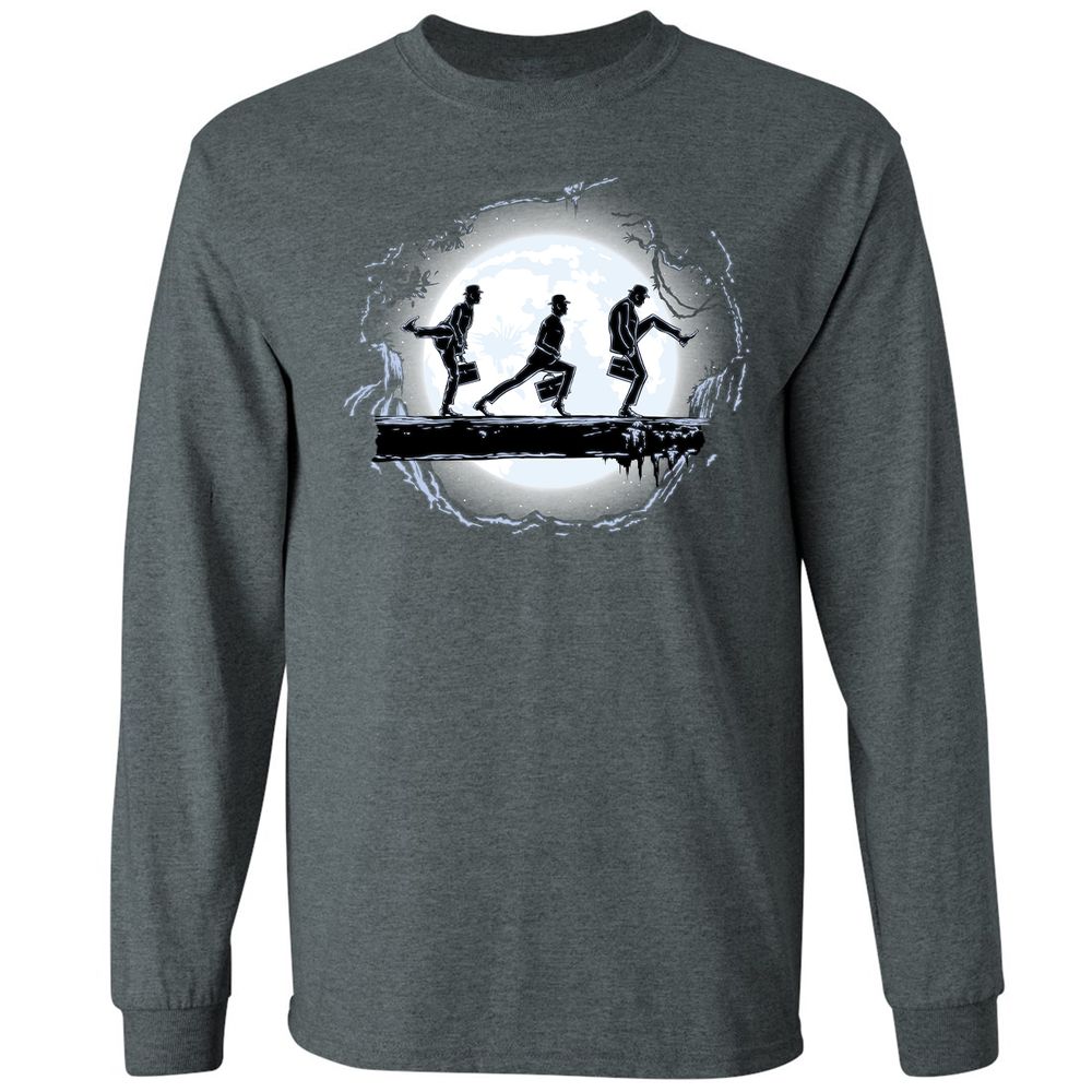 Long Sleeve T-Shirt - PGQ1UT5M - Dark Heather - 15