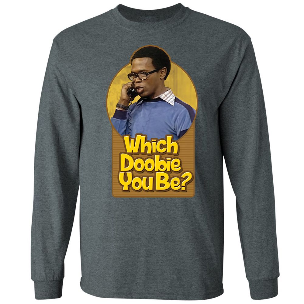 Long Sleeve T-Shirt - KJ6B2TU8 - Dark Heather - 15