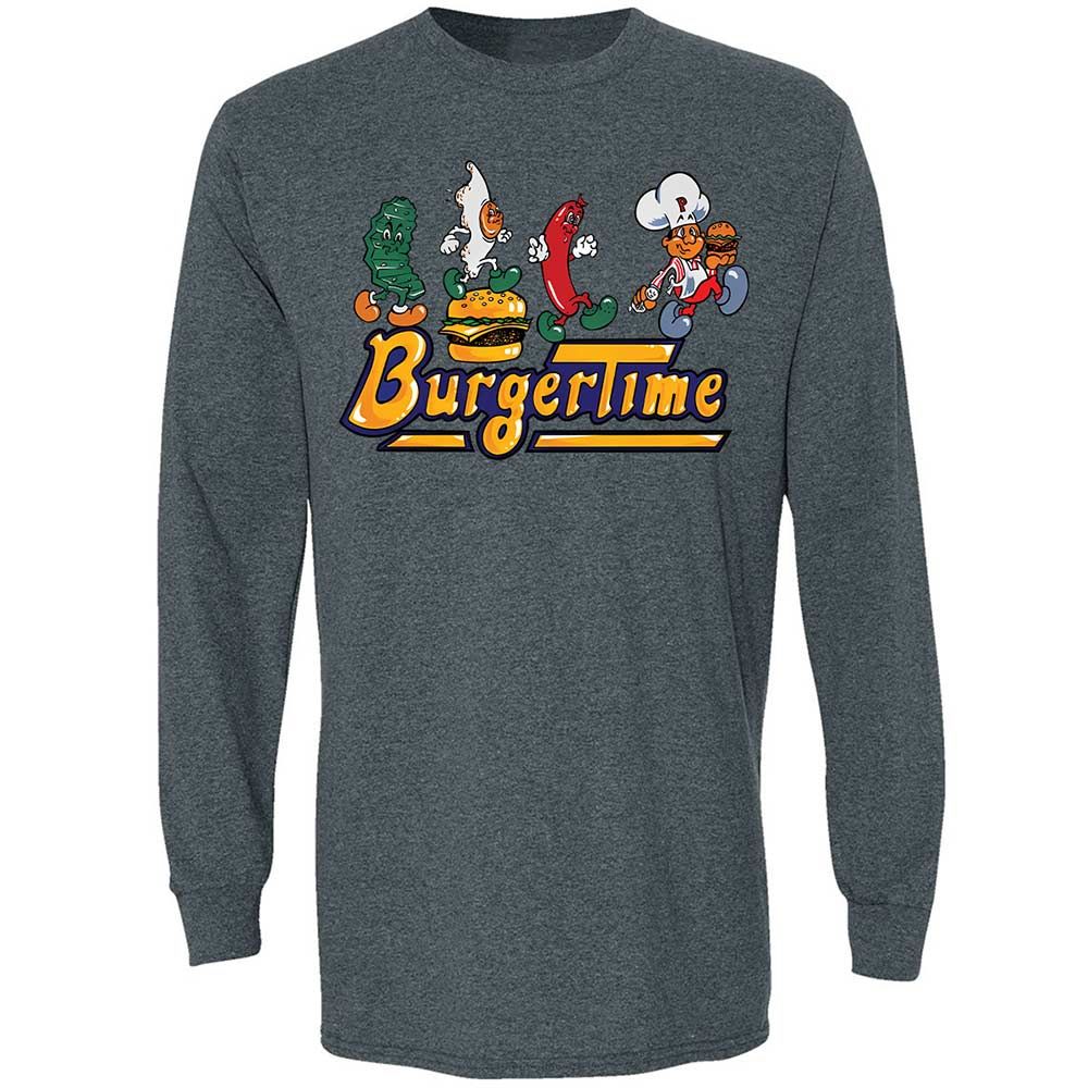 BurgerTime - Dark Heather - 15