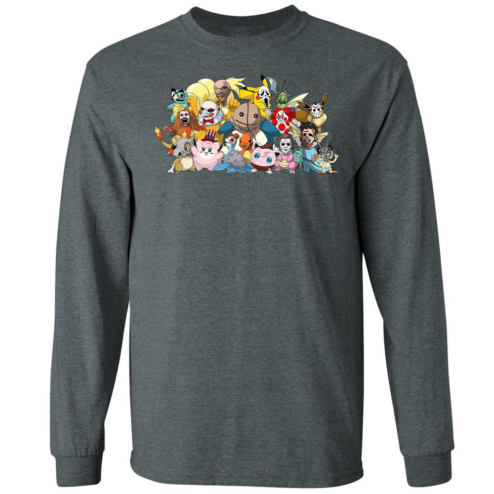 Long Sleeve T-Shirt - K49WMK76 - Dark Heather - 15