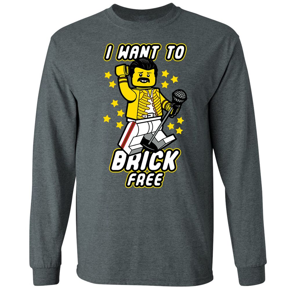 Long Sleeve T-Shirt - WJF8TASY - Dark Heather - 15