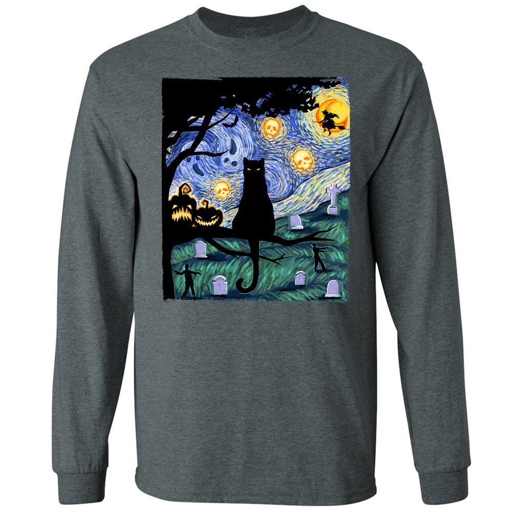 Long Sleeve T-Shirt - SJQ3LV63 - Dark Heather - 15