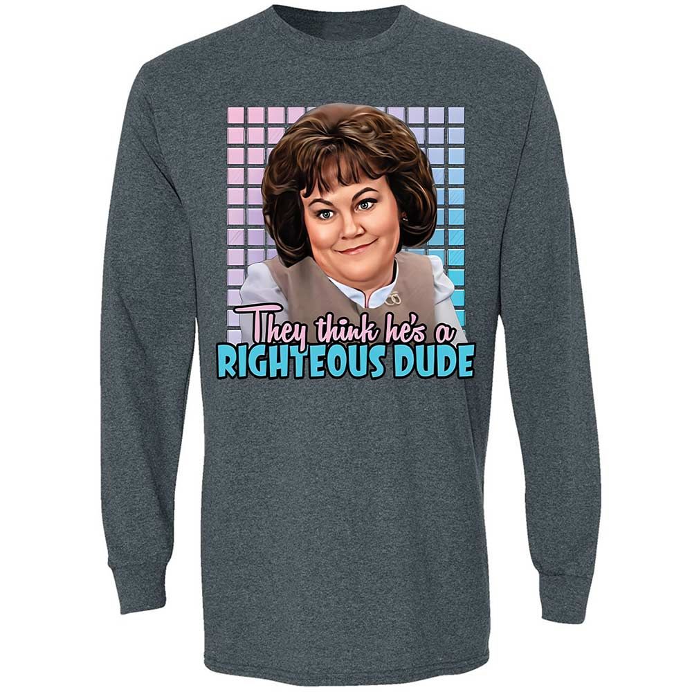 Long Sleeve T-Shirt - 1P2RUT37 - Dark Heather - 15