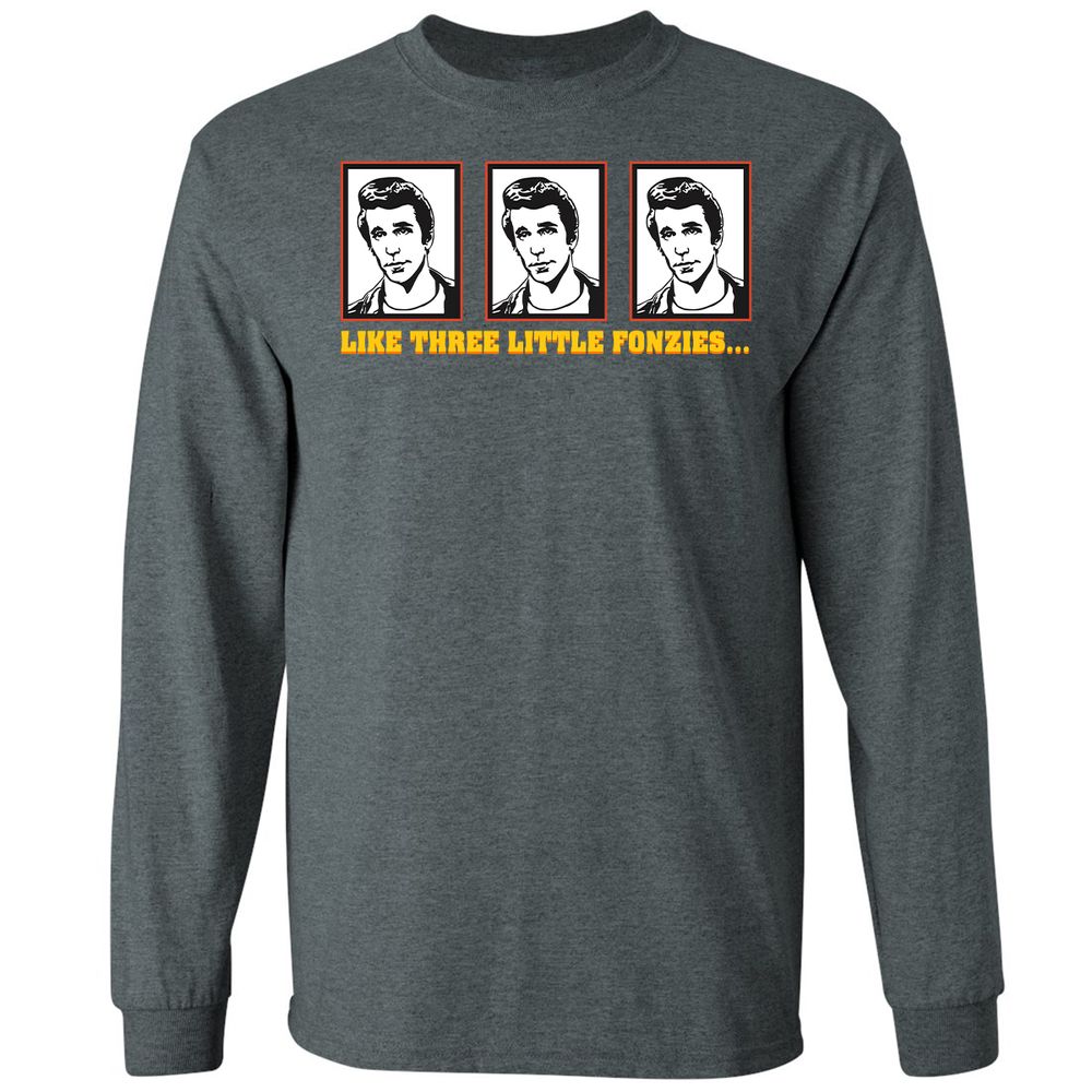 Long Sleeve T-Shirt - GC8MG52Q - Dark Heather - 15