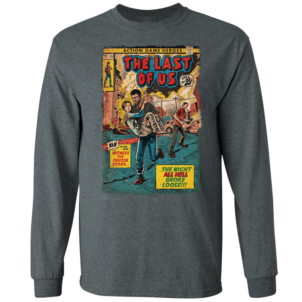 Long Sleeve T-Shirt - GR8HG68S - Dark Heather - 15