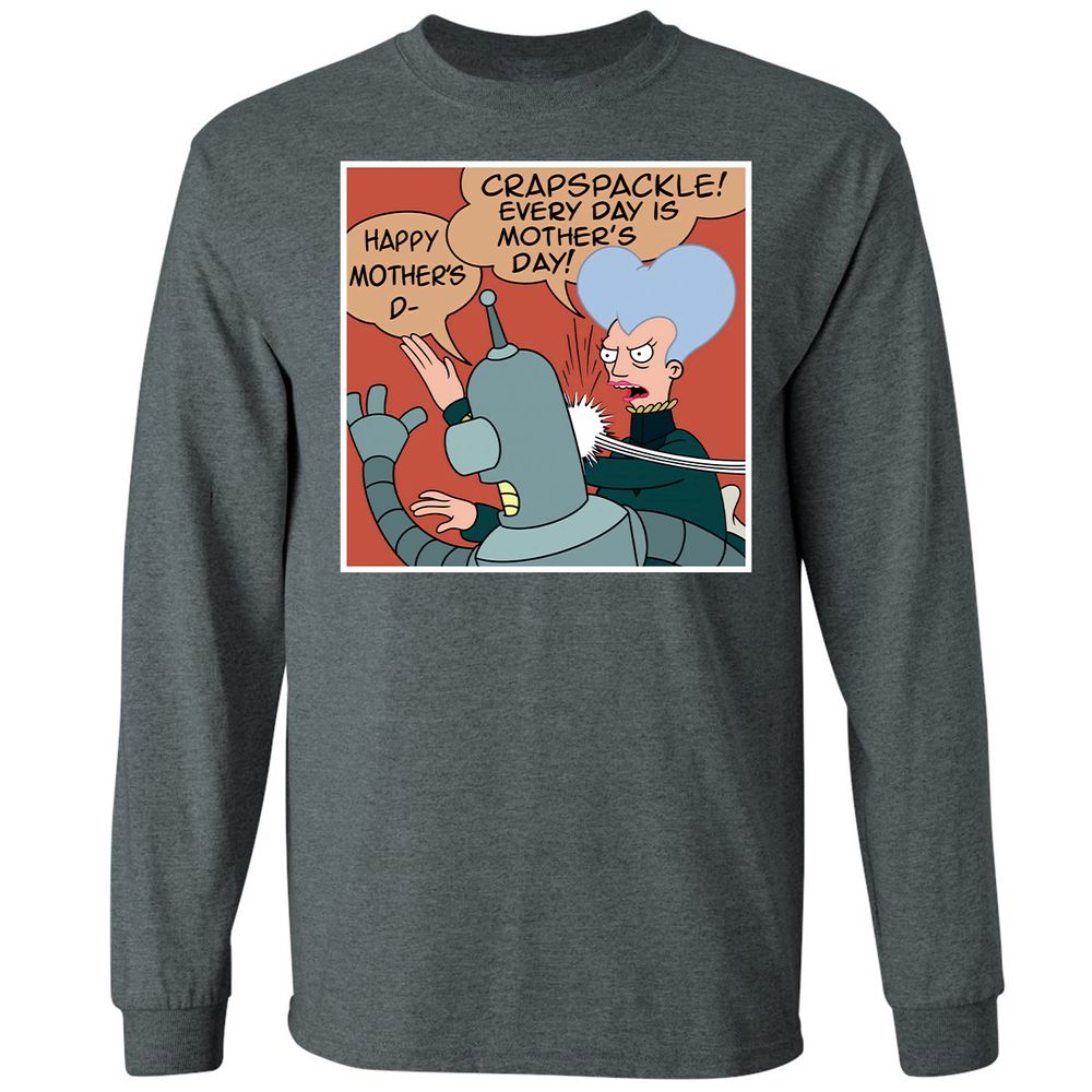 Long Sleeve T-Shirt - 3YC1DFGN - Dark Heather - 15