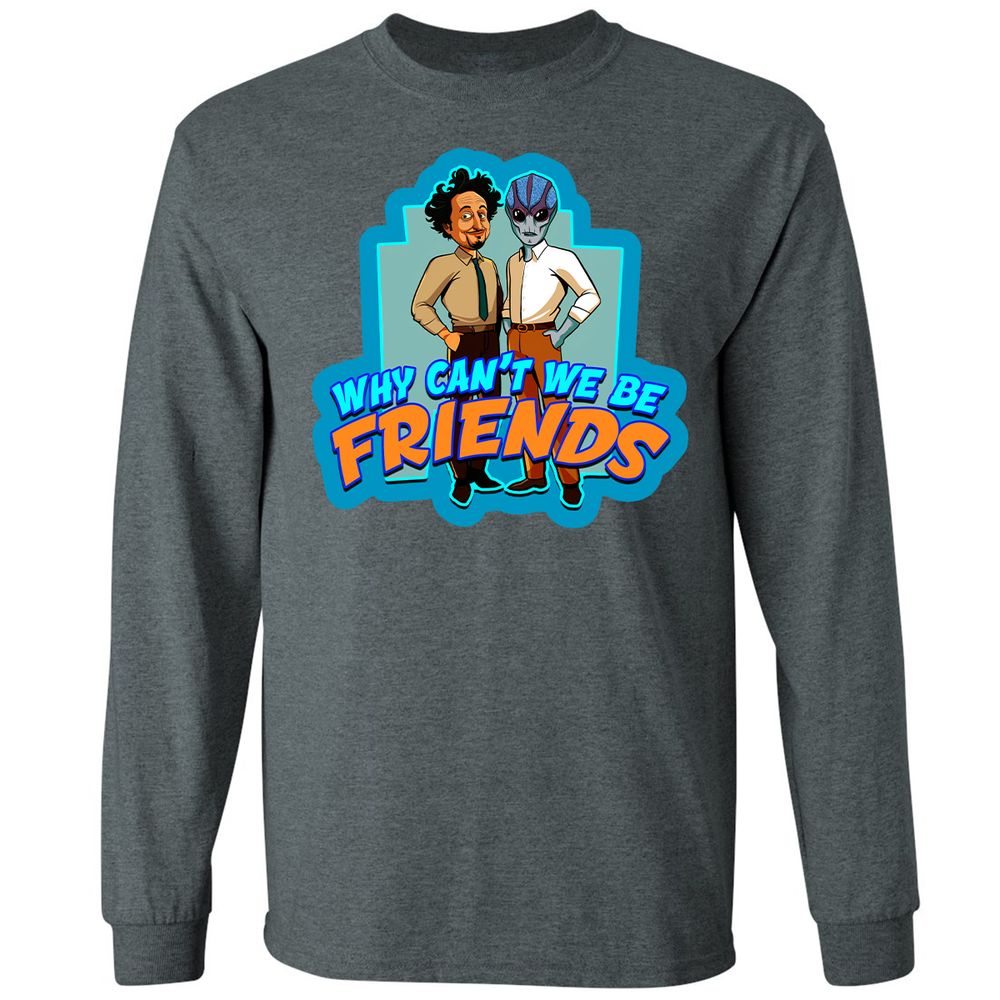 Long Sleeve T-Shirt - QBS8WBFS - Dark Heather - 15