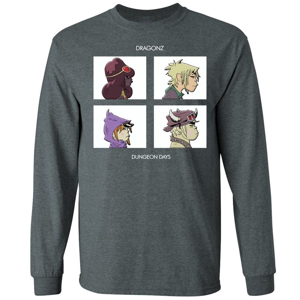 Long Sleeve T-Shirt - Q16WM5CG - Dark Heather - 15