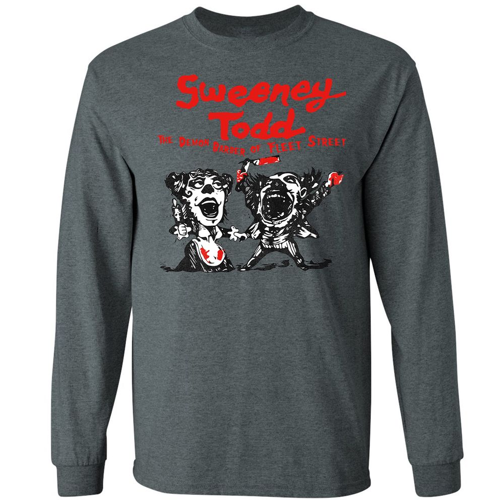 Long Sleeve T-Shirt - S12AED8M - Dark Heather - 15