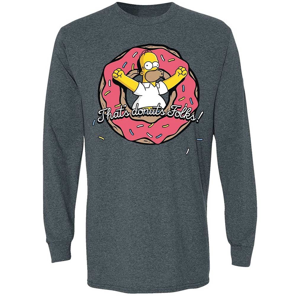 Long Sleeve T-Shirt - SESWCR8T - Dark Heather - 15