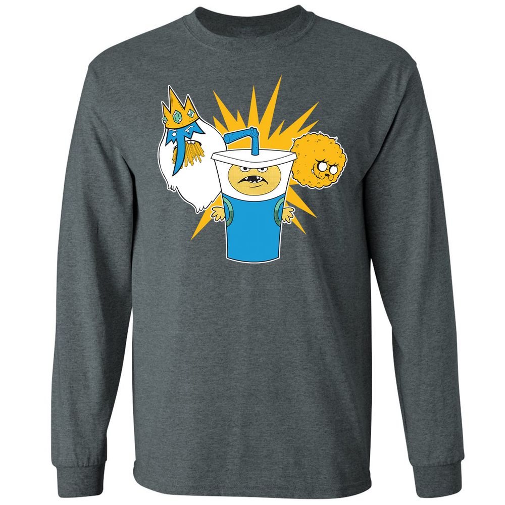 Long Sleeve T-Shirt - MXUGG8N2 - Dark Heather - 15