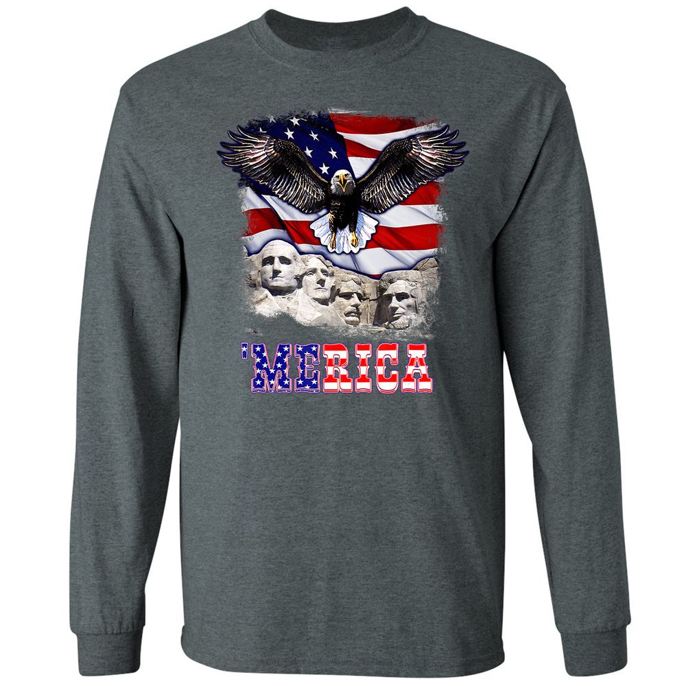 Long Sleeve T-Shirt - QQQL9VY6 - Dark Heather - 15