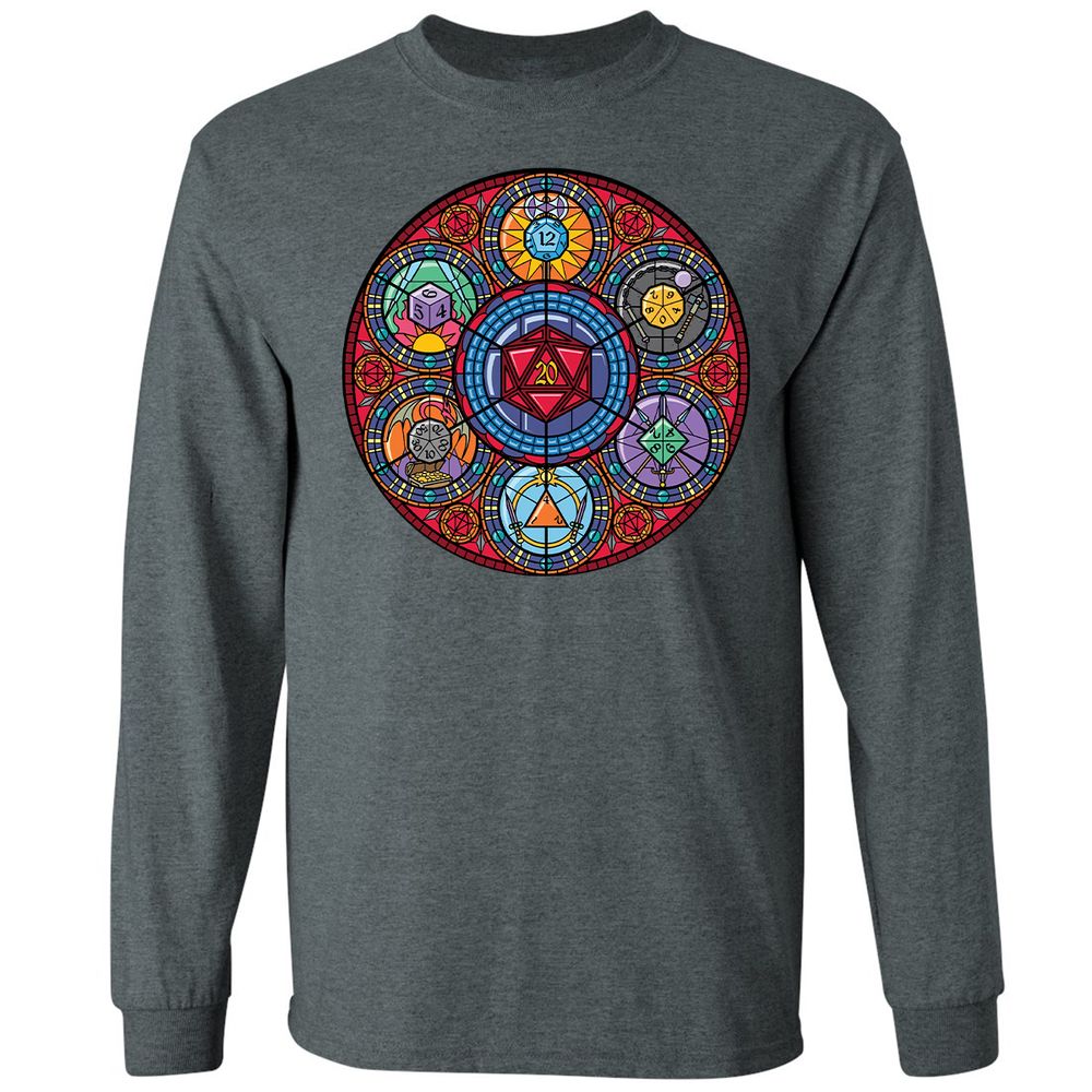 Long Sleeve T-Shirt - ZSNFTE2U - Dark Heather - 15