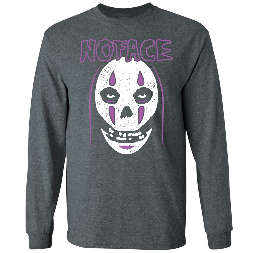 Long Sleeve T-Shirt - 1K6VU7FQ - Dark Heather - 15