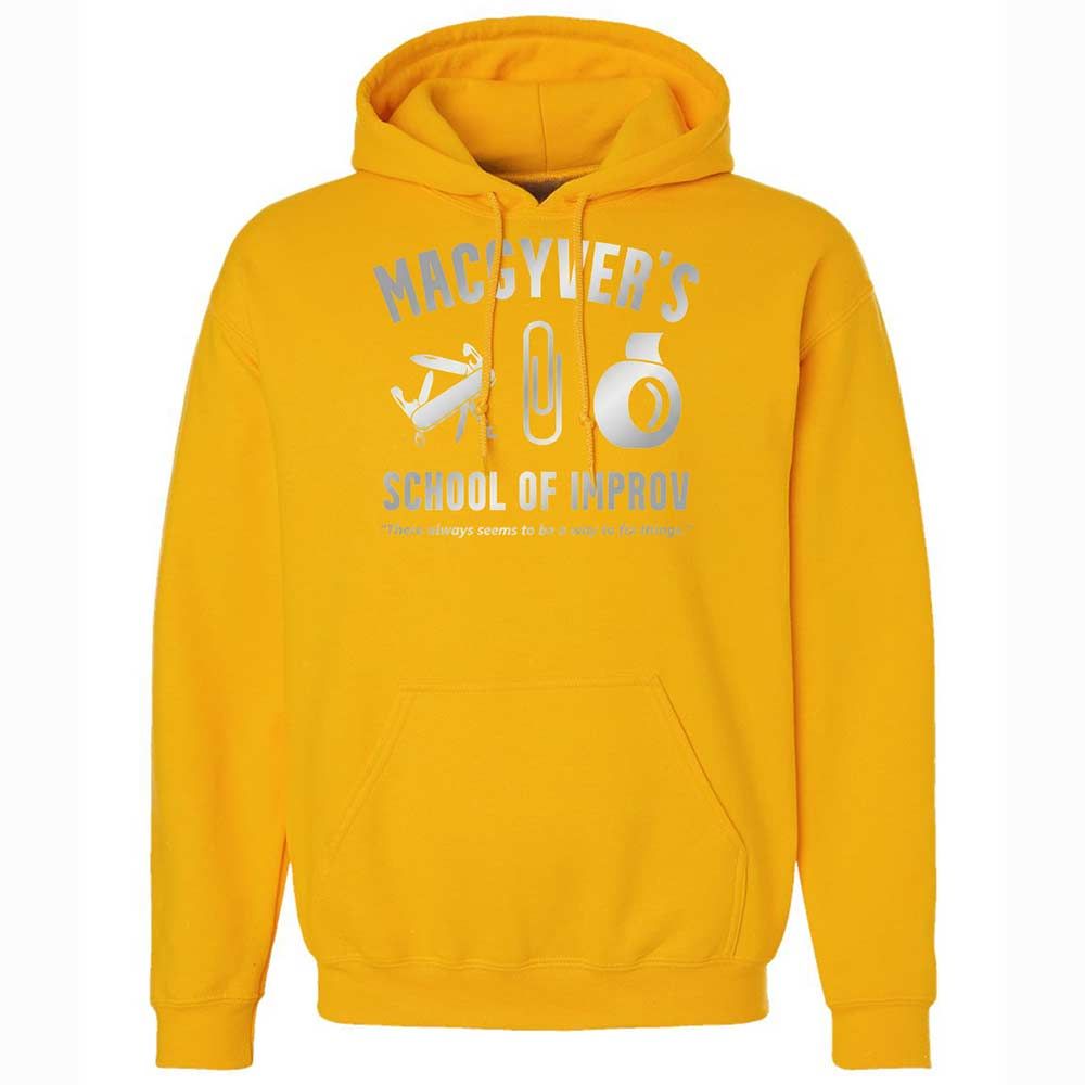 Classic Unisex Hoodie - 7E7BAGWE - Gold - 15