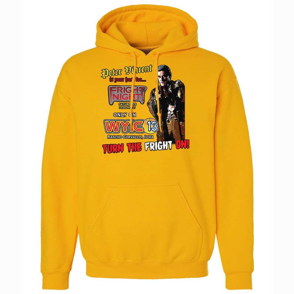 Peter Vincent Fright horror night cult - Gold - 15