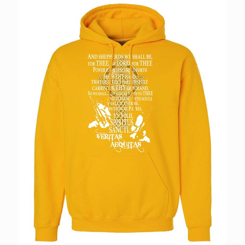 Classic Unisex Hoodie - 8GSEAMFZ - Gold - 15