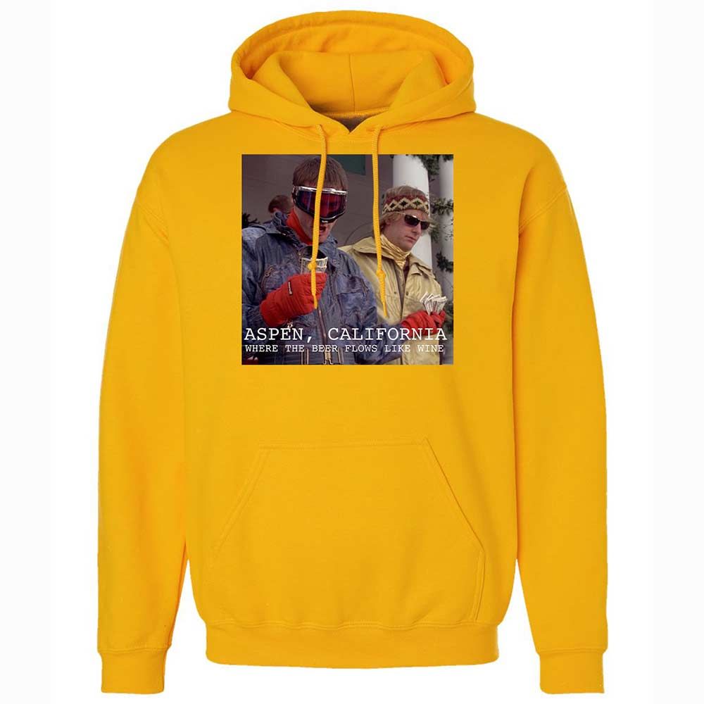 Classic Unisex Hoodie - SEAQHXSL - Gold - 15