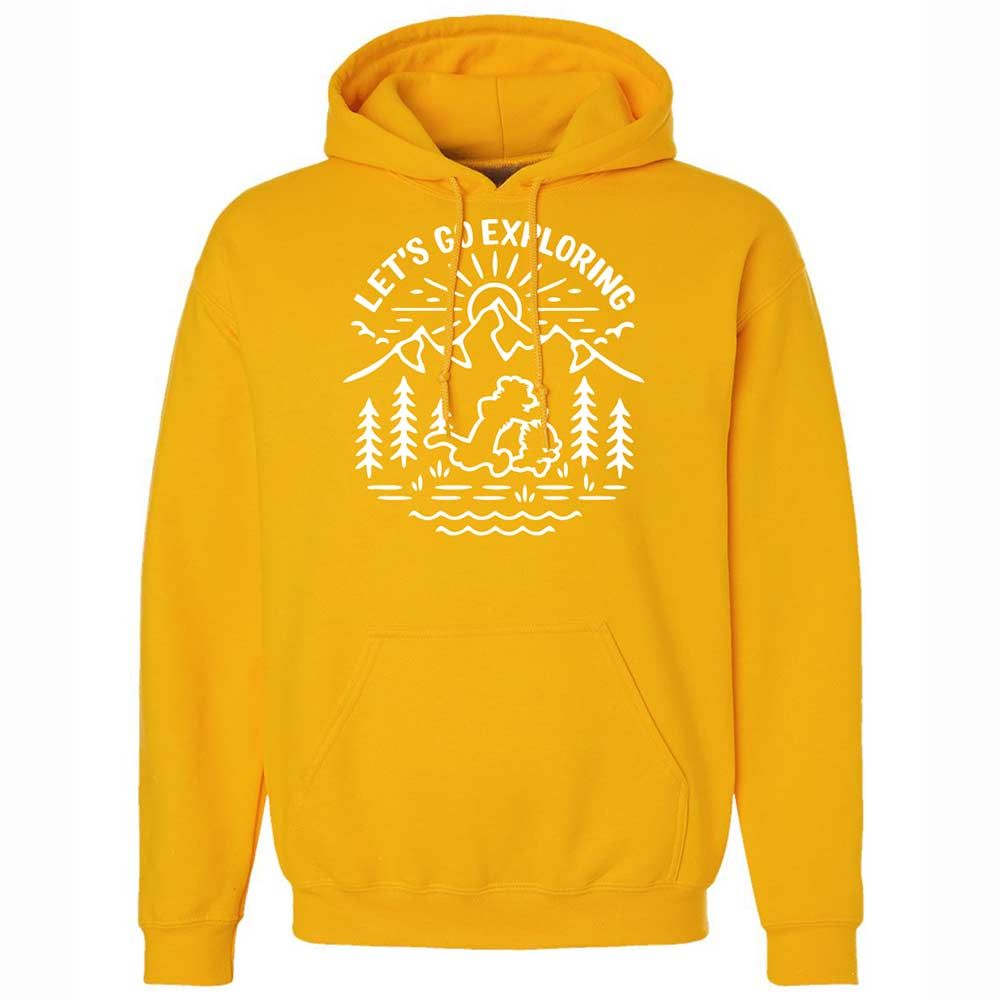 Classic Unisex Hoodie - EFQ7QKBG - Gold - 15