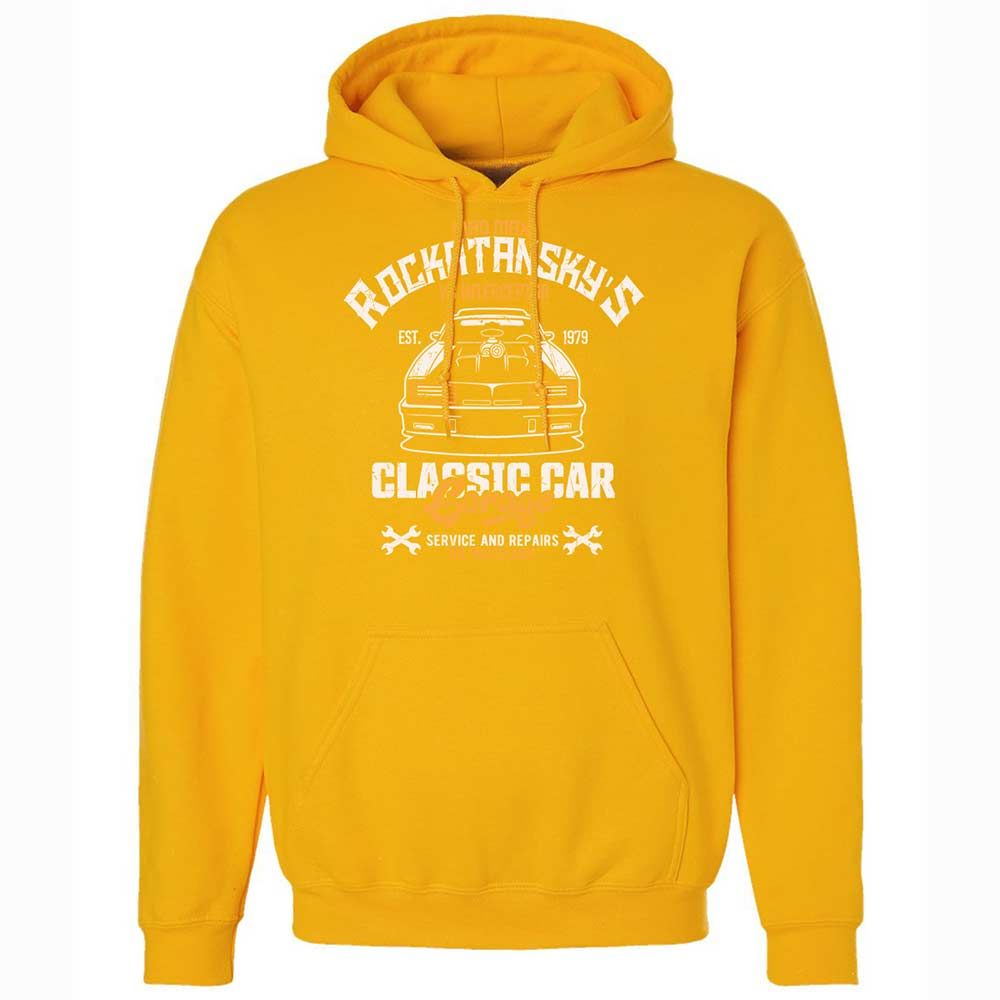 Classic Unisex Hoodie - QFBM6WQT - Gold - 15