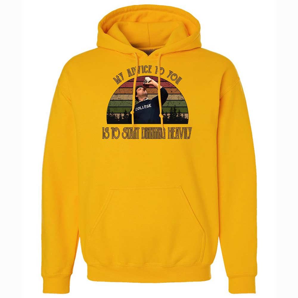 Classic Unisex Hoodie - F36ZB1G6 - Gold - 15