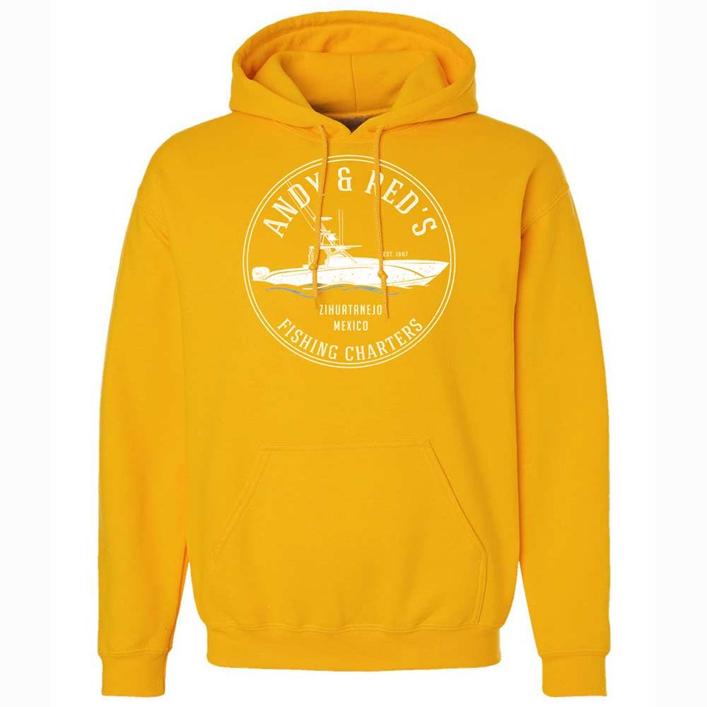 Classic Unisex Hoodie - KBKUFH86 - Gold - 15