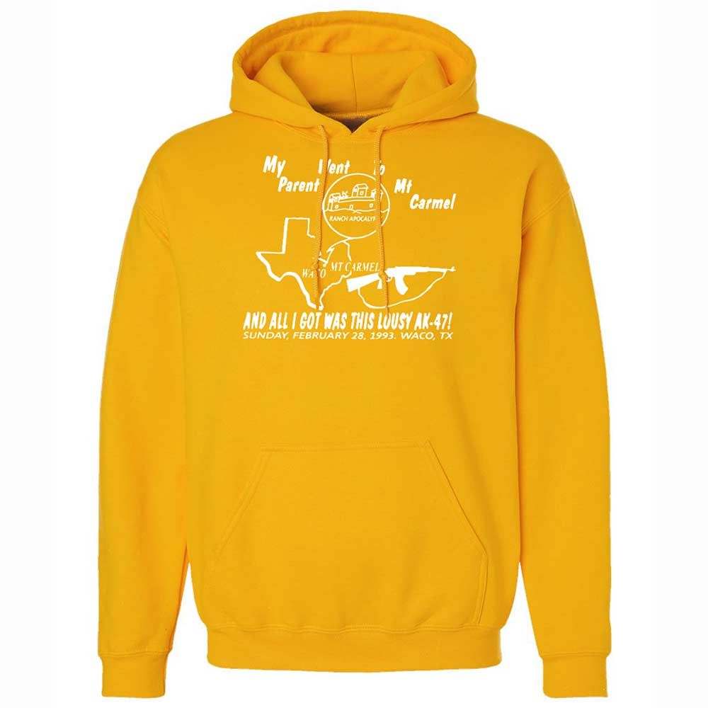 Classic Unisex Hoodie - NG11F3RT - Gold - 15
