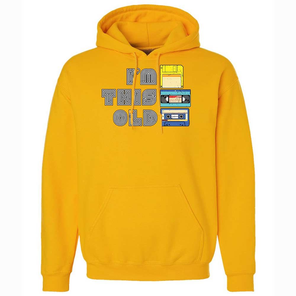Classic Unisex Hoodie - Black - Gold - 15
