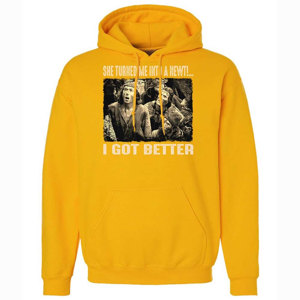 Classic Unisex Hoodie - K6D21DEQ - Gold - 15