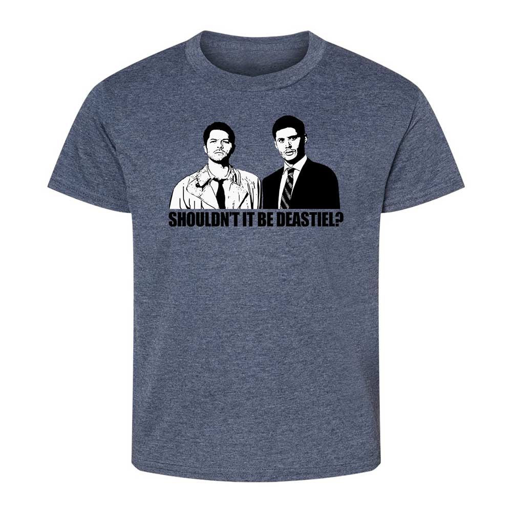 Kids T-Shirt - 4P5KAY2K - Heather Navy - 15