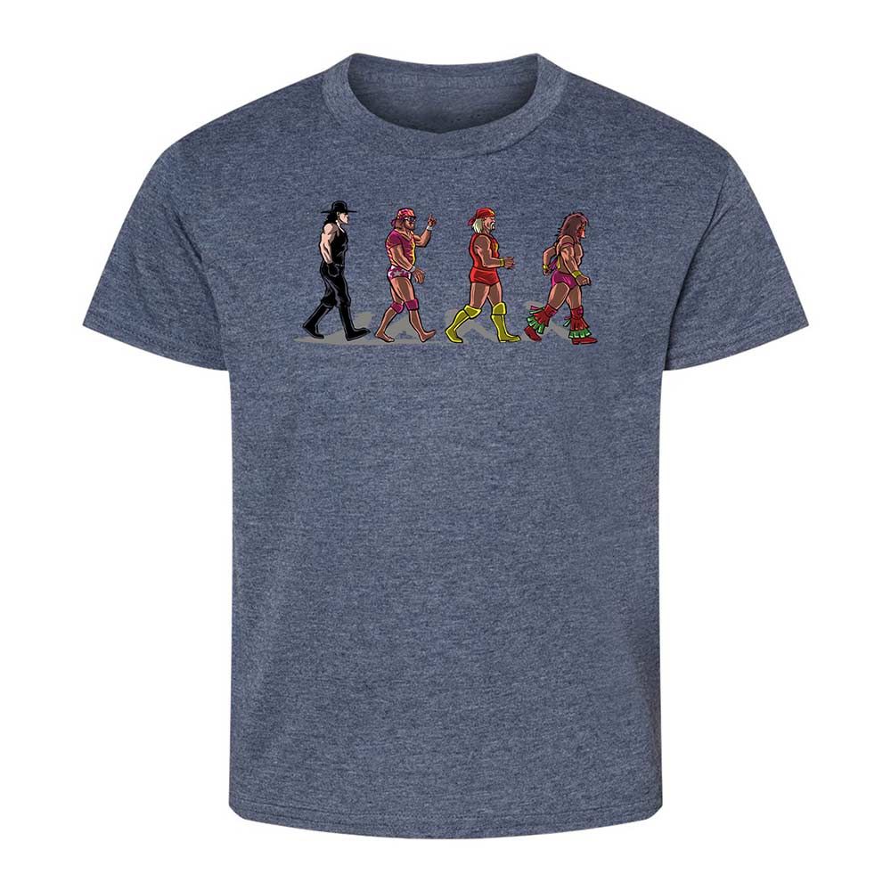 Kids T-Shirt - VTU8UT1F - Heather Navy - 15