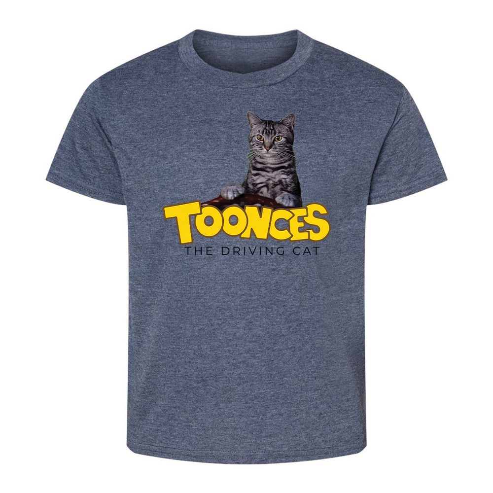 Toonces The Driving Cat - Heather Navy - 15