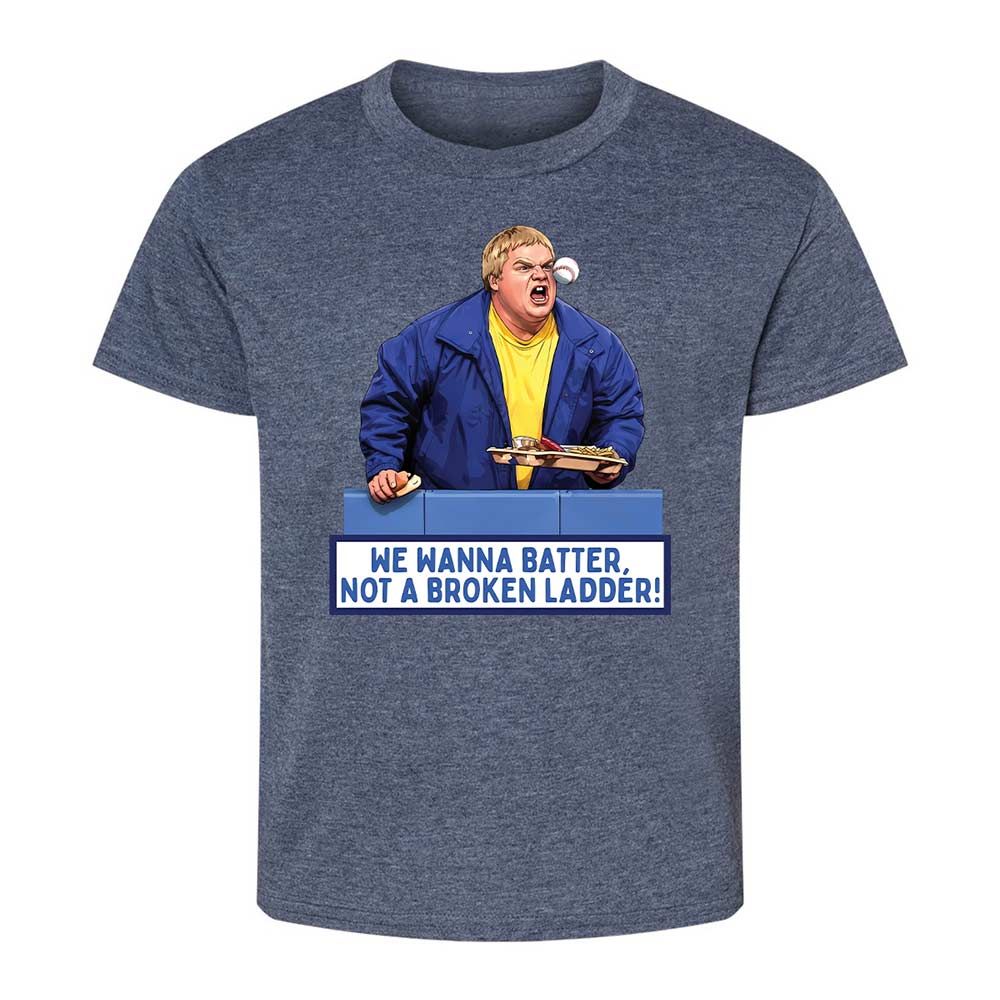 Kids T-Shirt - 9T5AAX5R - Heather Navy - 15