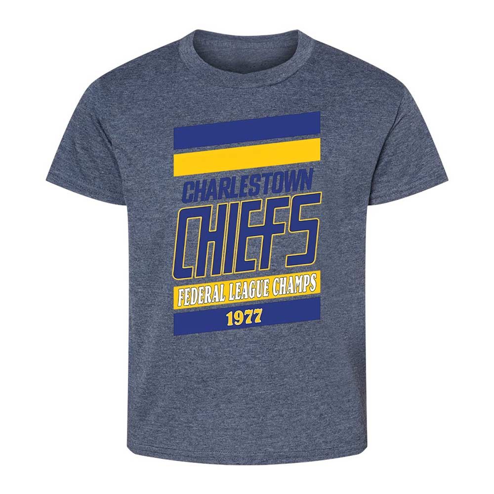 Kids T-Shirt - LNU3LP49 - Heather Navy - 15