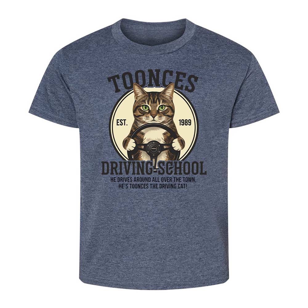 Kids T-Shirt - 3YVBJNMC - Heather Navy - 15