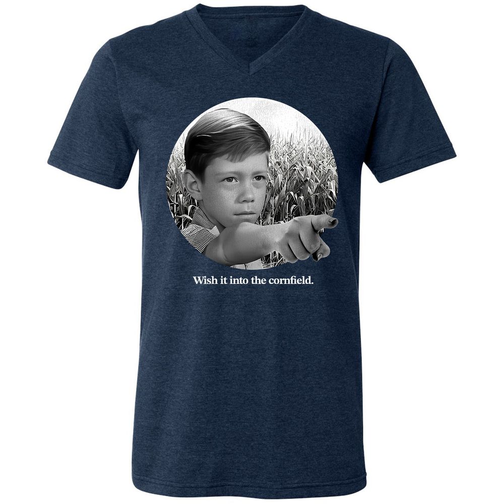 Wish It Into The Cornfield - Heather Navy - 15