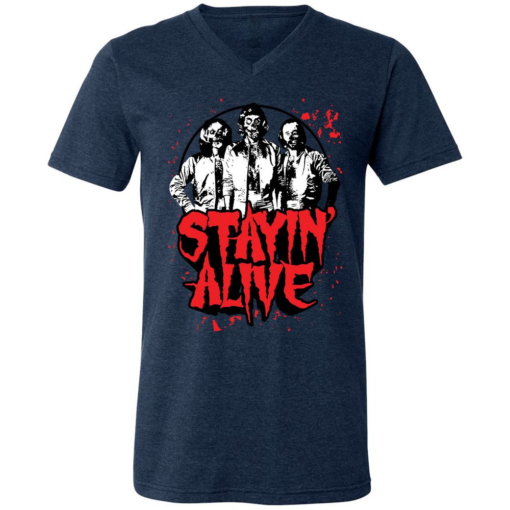 Bee Gees Stay Alive - Heather Navy - 15