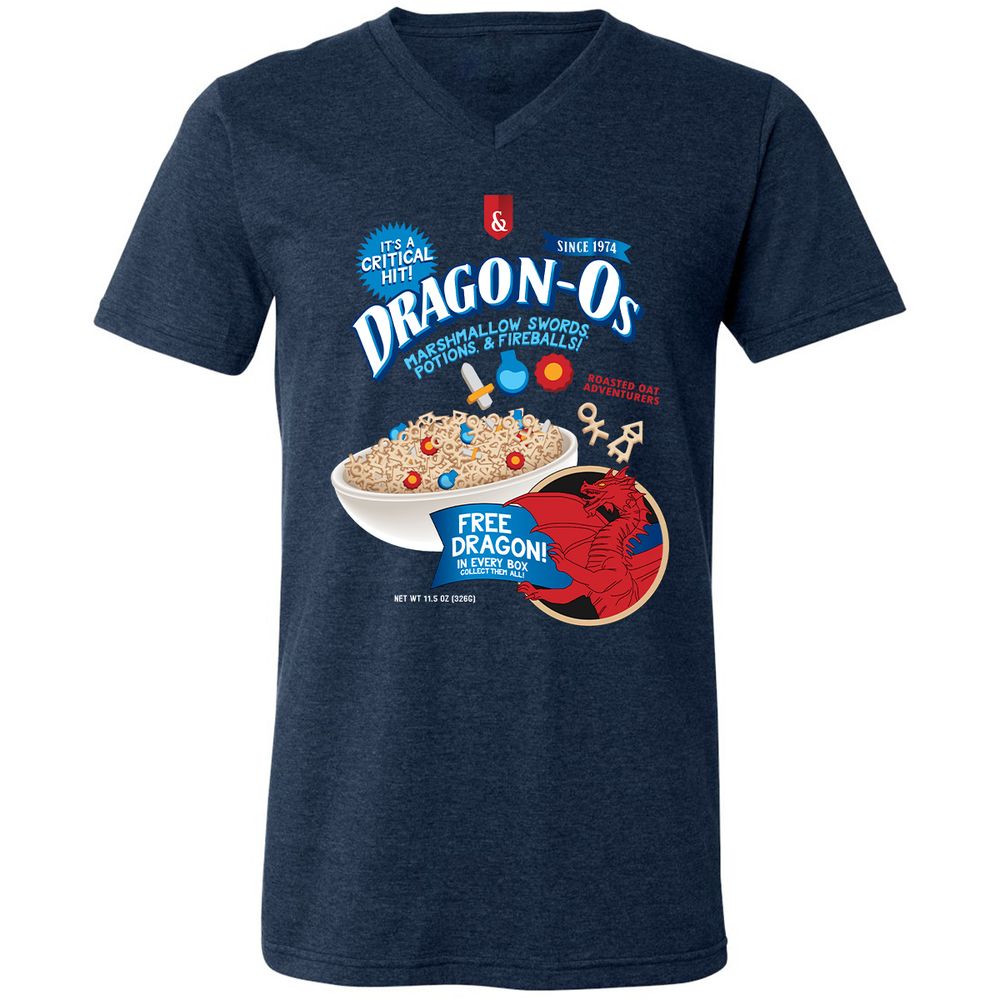 Unisex V-Neck T-Shirt - DPXAZ5ZU - Heather Navy - 15