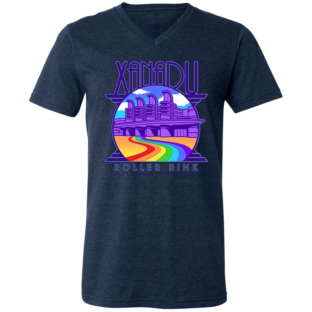 Xanadu Roller Rink - Heather Navy - 15