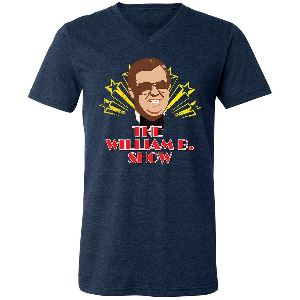 Unisex V-Neck T-Shirt - VN45R217 - Heather Navy - 15