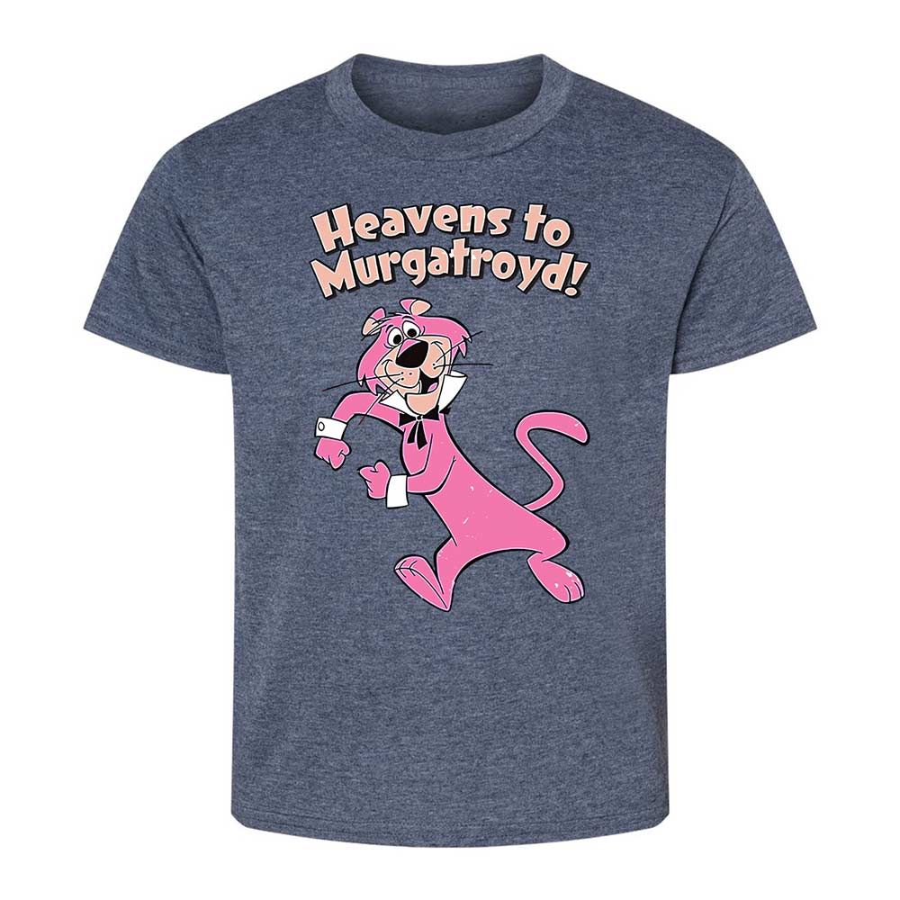Kids T-Shirt - X7UYF957 - Heather Navy - 15