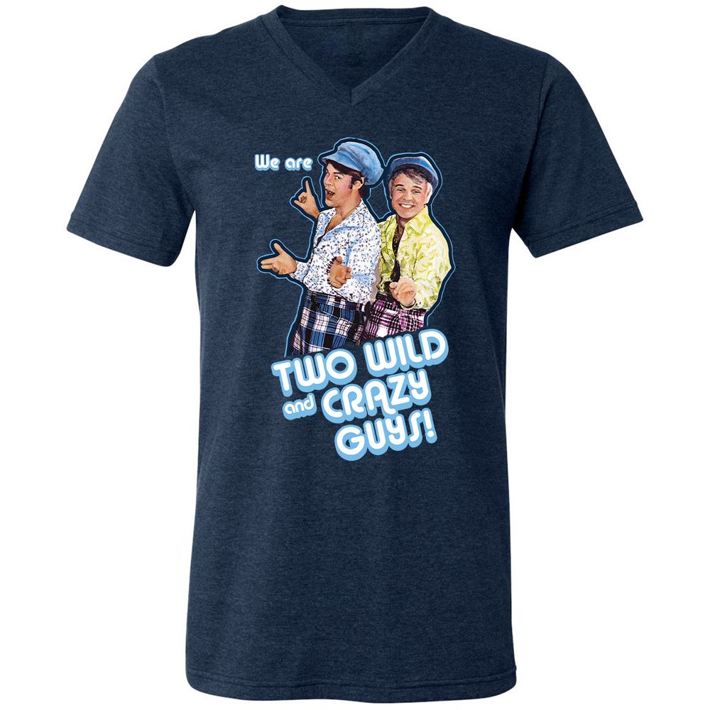 Retro Funny Duo - Heather Navy - 15