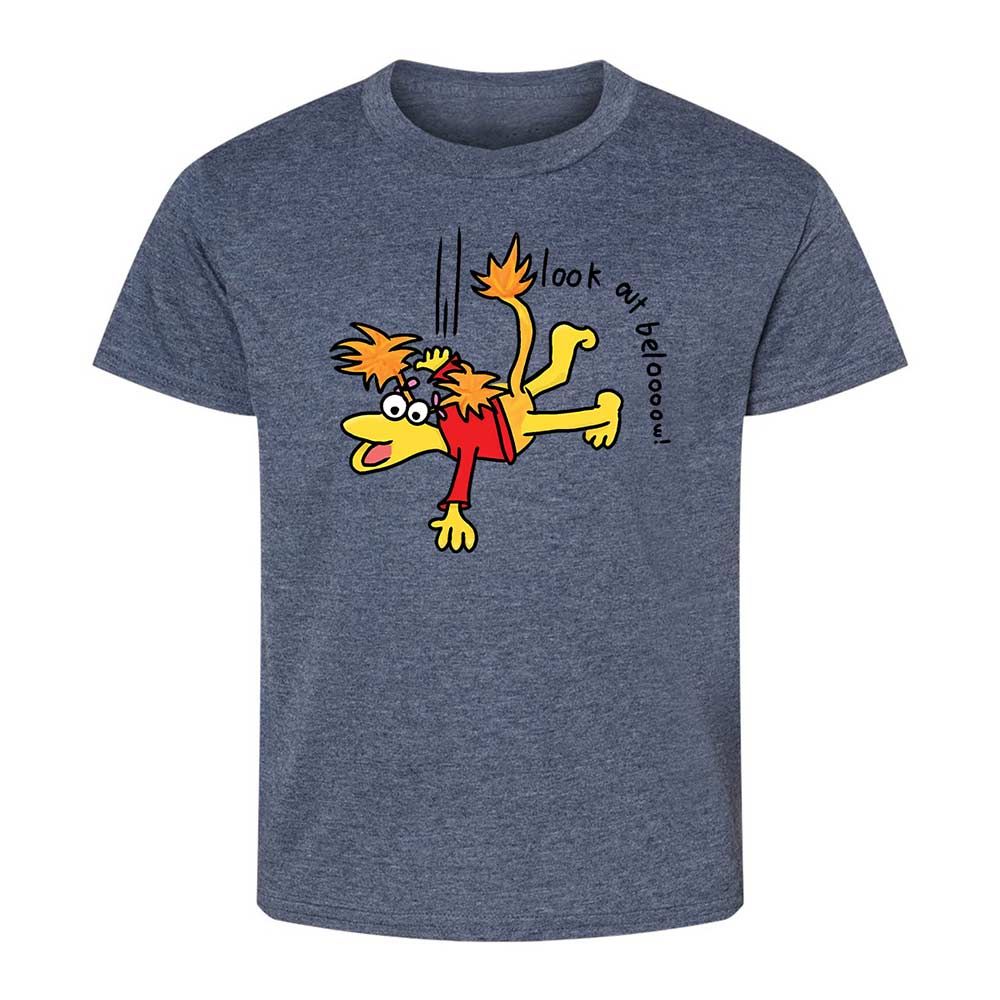 Kids T-Shirt - PPAC8VSL - Heather Navy - 15