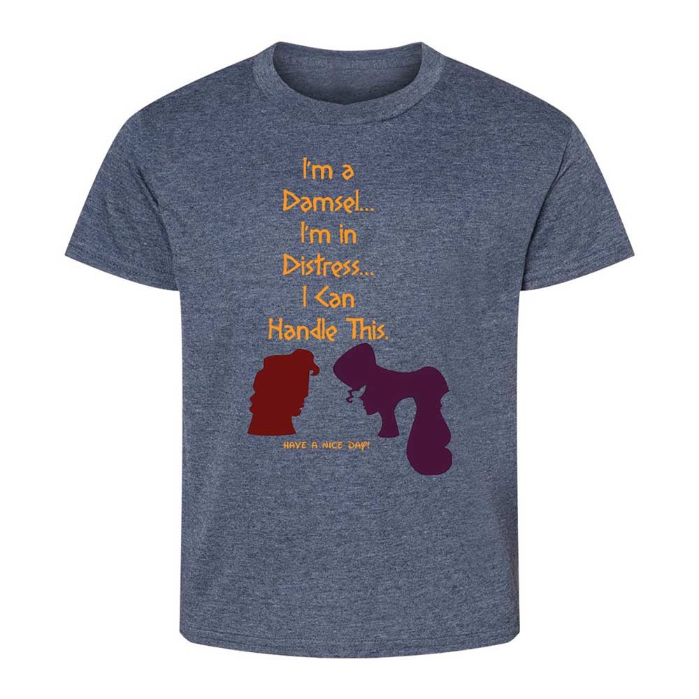 Kids T-Shirt - C3414JVC - Heather Navy - 15