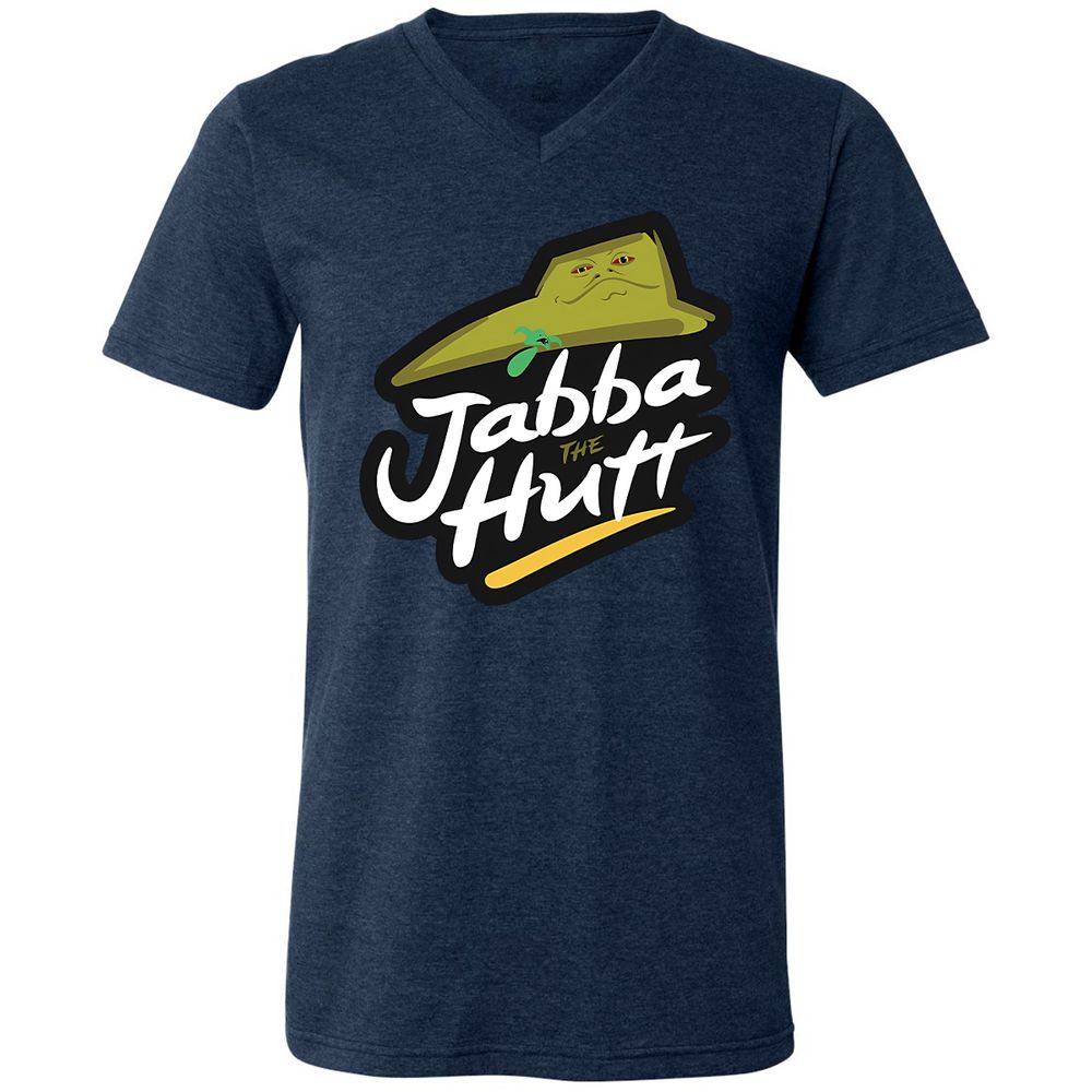 Unisex V-Neck T-Shirt - D4MF764W - Heather Navy - 15