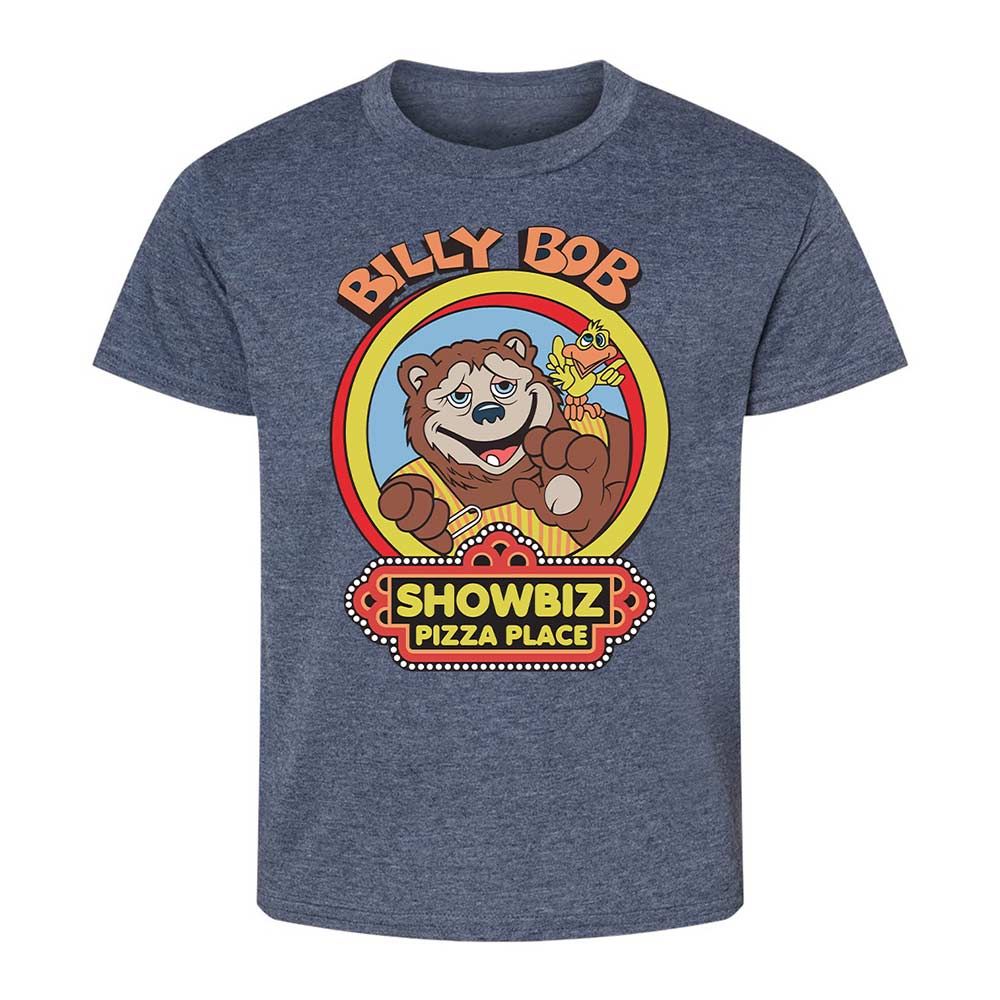 Big Bear Pizza Place - Heather Navy - 15